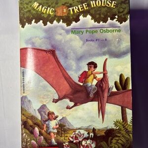 Magic Tree House Books 1-8 Box Set Mary Pope Osborne + Book 9 Scholastic